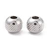 201 Stainless Steel Beads STAS-G133-02P-1