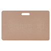 Portable Clay Wedging Board with Built-in Handle AJEW-WH0326-64-1
