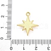 304 Stainless Steel Pendants STAS-V003-05G-10-3