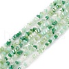 Gradient Color Electroplate Glass Bead Strands GLAA-E042-02B-1