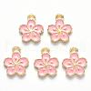 Alloy Enamel Charms ENAM-S121-121B-2