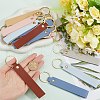 SUNNYCLUE 9 Colors PU Leather Keychain KEYC-SC0001-27-3