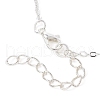 Brass Cable Chain Necklaces NJEW-JN04511-02-3