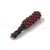 2Pcs 2 Colors Glass Seed Beaded Baseball Bat Pendants PALLOY-MZ00552-5