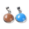 Natural & Synthetic Mixed Stone Pendants G-K337-07B-2