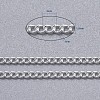 Brass Twisted Chains CHC010Y-S-6