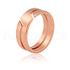 304 Stainless Steel Finger Rings FS-WGF5903-12-2