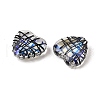 Transparent Glass Enamel Beads GLAA-S388-01C-2