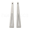 Non-Tarnish 304 Stainless Steel Pendants STAS-G318-03P-1