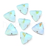 Mocha Fluorescent(MI) Triangle Sew on Rhinestone GGLA-Q086-01A-P03-1