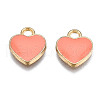 Alloy Enamel Charms ENAM-S121-041H-3