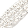 Electroplated Synthetic Non-Magnetic Hematite Beads Strands G-U003-10-1