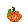 Halloween Theme Glass Seed Beads Pendants PALLOY-MZ00776-01-1