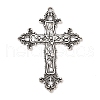 Tibetan Style Alloy Big Gothic Pendants X-TIBEP-A20541-AS-FF-1
