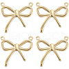 Beebeecraft 10pcs Ion Plating(IP) 304 Stainless Steel Pendants STAS-BBC0005-41-1