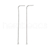 304 Stainless Steel Stud Earring Findings STAS-R164-05P-1