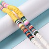 Handmade Polymer Clay Bead Strands CLAY-C003-04J-2