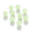 Luminous Acrylic Round Beads LACR-R002-12mm-01-2