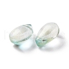 Transparent Glass Charms GGLA-M004-05B-02-3