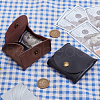 ANATTASOUL 2Pcs 2 Colors Rectangle Cowhide Multipurpose Makeup Bags AJEW-AN0007-40-7