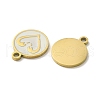 Ion Plating(IP) 316L Surgical Stainless Steel Pendants STAS-D035-17G-2