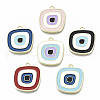 Alloy Enamel Pendants ENAM-N050-04-1