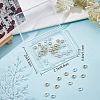 CREATCABIN 52Pcs 2 Colors Brass Beads Frames KK-CN0001-73-7