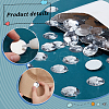   200Pcs Resin Cabochons FIND-PH0021-46-4
