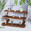 3-Tier Wooden Jewelry Organizer Display Risers ODIS-WH0058-18A-4