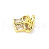 Brass Micro Pave Cubic Zirconia Pendants KK-Z101-02G-03-2