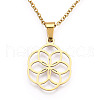 201 Stainless Steel Pendant Necklaces NJEW-S105-JN599-45-2-1