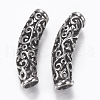 304 Stainless Steel Hollow Tube Beads STAS-I082-11AS-1