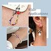 18Pcs 9 Colors Baking Paint Alloy Beads FIND-CJ0003-38-7