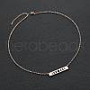 Stainless Steel Hollow Moon Phase Pendant Necklaces XR1015-2
