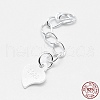 925 Sterling Silver Extender Chains STER-F032-10S-3