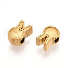 Ion Plating(IP) 304 Stainless Steel Charms STAS-N110-02G-2