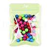 Macaron Color Plastic Yin-yang Zip Lock Bags OPP-N001-01E-04-3