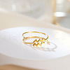 Twelve Constellations 925 Sterling Silver Finger Rings FS-WGD38E8-22-1