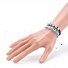 Adjustable Nylon Thread Braided Bead Bracelets BJEW-JB06172-8