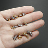 Stainless Steel Micro Pave Clear Cubic Zirconia Threadless Labrets WG26305-03-2