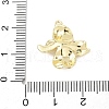Brass Micro Pave Clear Cubic Zirconia Pendants KK-Z106-01G-01-3
