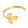 Elegant 304 Stainless Steel Cuff Bangles for Women KV9990-5