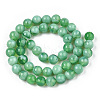 Glass Round Beads Strands X-GLAA-M044-01L-2