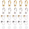 Painless Prevent Allergy Resin Transparent U Type Alloy Ear Clip FIND-PH0015-27-1
