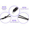 Eco-Friendly Korean Waxed Polyester Braided Adjustable Necklace Makings NJEW-TAC0015-04-16