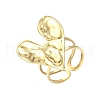 Adjustable 304 Stainless Steel Cuff Rings for Women RJEW-V004-04G-2