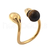 304 Stainless Steel Cuff Rings RJEW-D317-02B-G-4