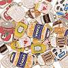 50Pcs 10 Styles Alloy Enamel Pendants PALLOY-CJ0001-158-3