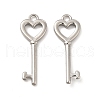 Non-Tarnish 304 Stainless Steel Pendants STAS-F284-17P-1