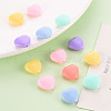 Opaque Acrylic Beads X-TACR-S154-44D-6